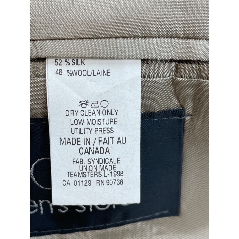 Lauren Ralph Lauren Blazer Men 44L Silk Wool 2-Button Single Breasted Lined - Picture 6 of 11